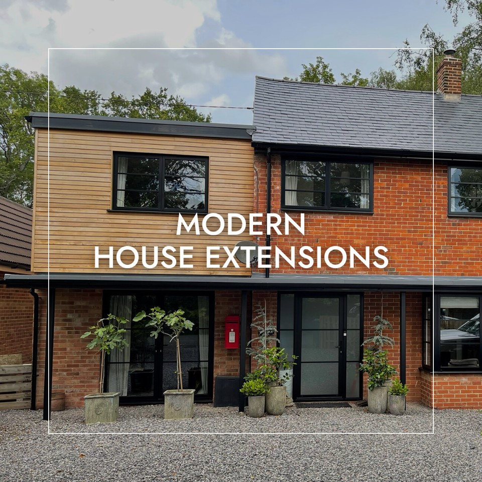 Modern House Extensions in Newbury, Berkshire