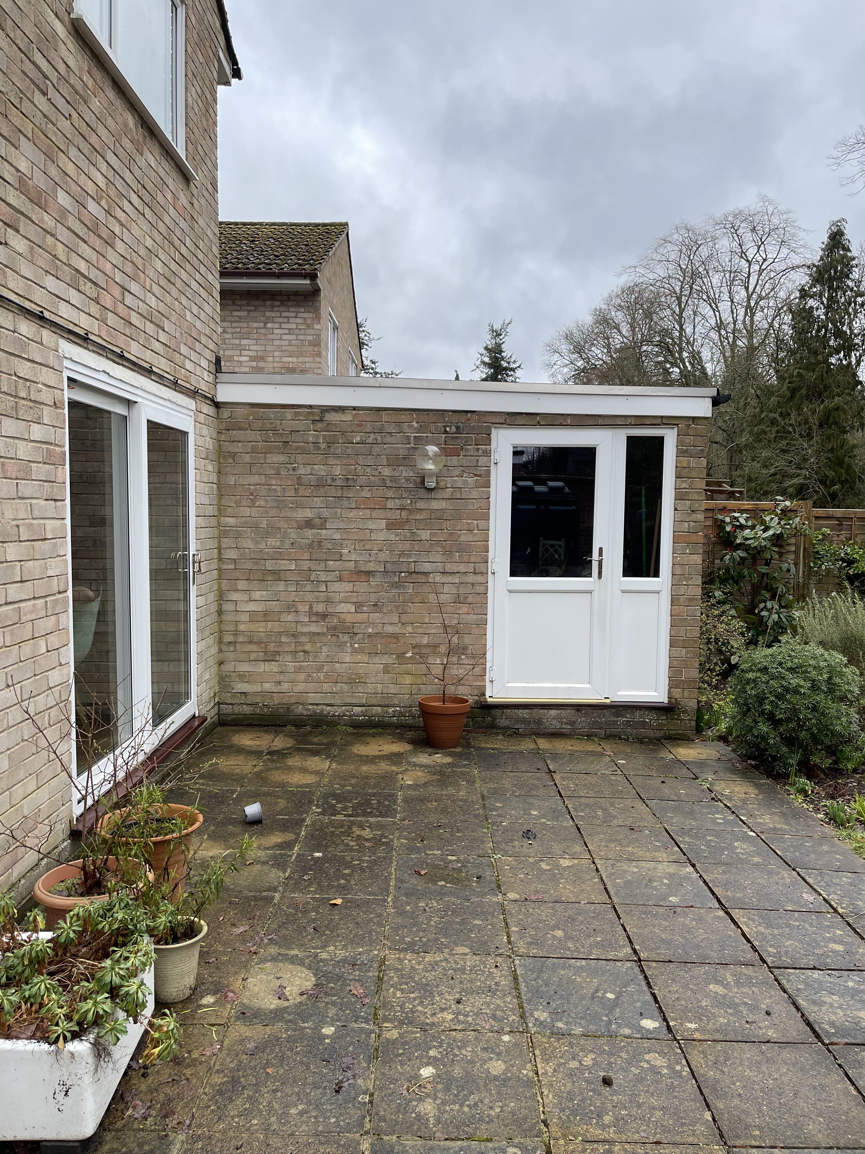 Rear Extension to create open-plan Kitchen